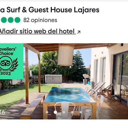 Agua Guesthouse Lajares Villa Con Jacuzzi Exteriör bild