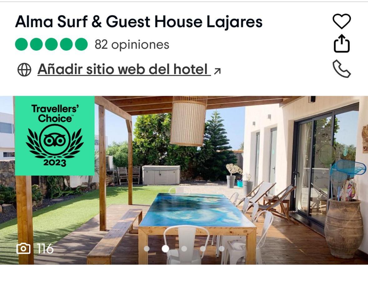 Agua Guesthouse Lajares Villa Con Jacuzzi Exteriör bild